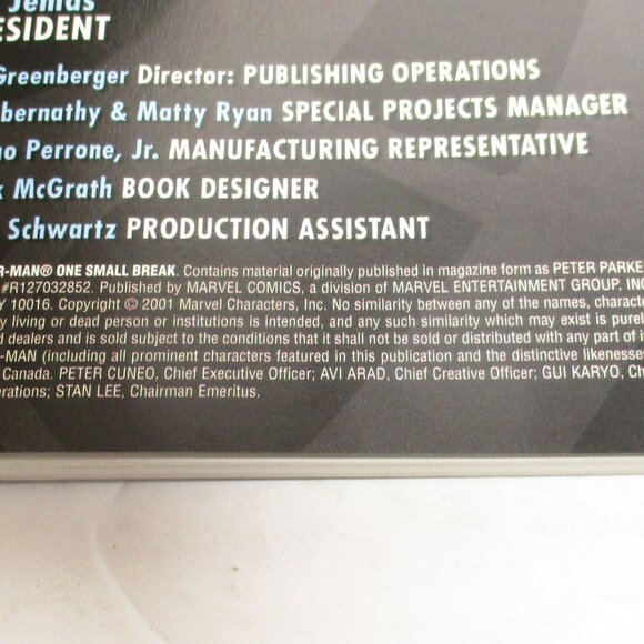 6 SPIDER-MAN Marvel Grapghic Novels Early 2000's Comic Books - Picture 13 of 16